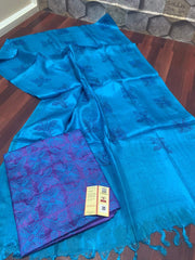 TUSSAR SILK EMBROIDERY SUIT SILK ZON