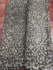 Cotton dupion batik print fabric SILK ZON