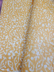 Cotton dupion batik print fabric SILK ZON