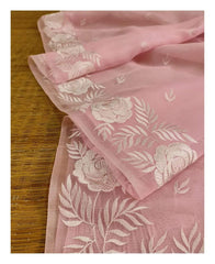 Organza Saree - Organza Embroidery Saree