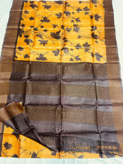 Pure Tussar Silk Saree