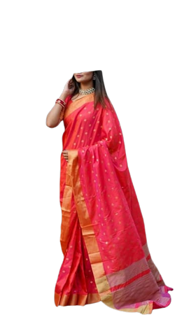 Bhagalpur Kota Staple Saree - Silk Zone