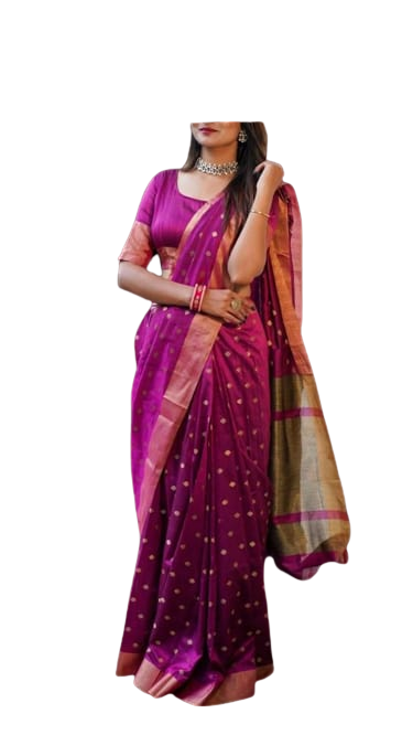 Bhagalpur Kota Staple Saree - Silk Zone