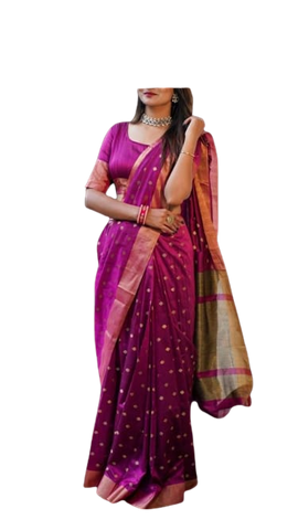 Bhagalpur Kota Staple Saree - Silk Zone