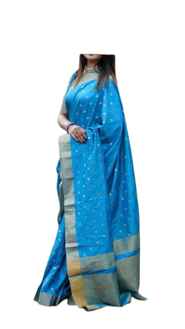 Bhagalpur Kota Staple Saree - Silk Zone