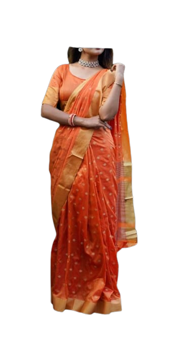 Bhagalpur Kota Staple Saree - Silk Zone