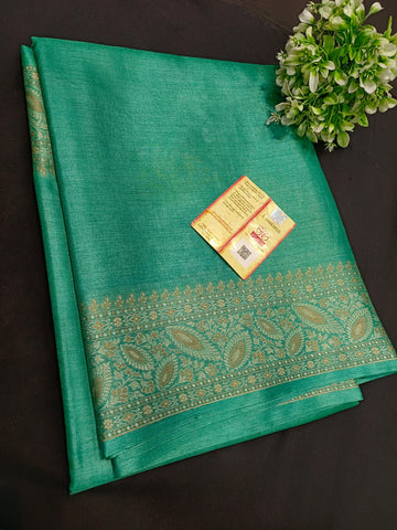 Pure tussar silk saree