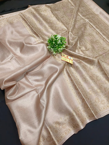 Pure tussar silk saree