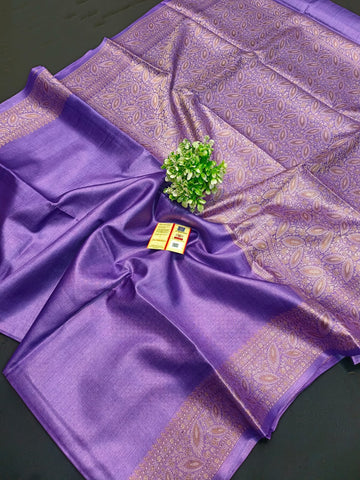 Pure tussar silk saree