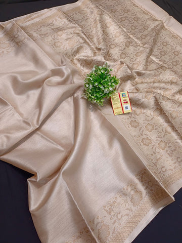 Pure tussar silk saree