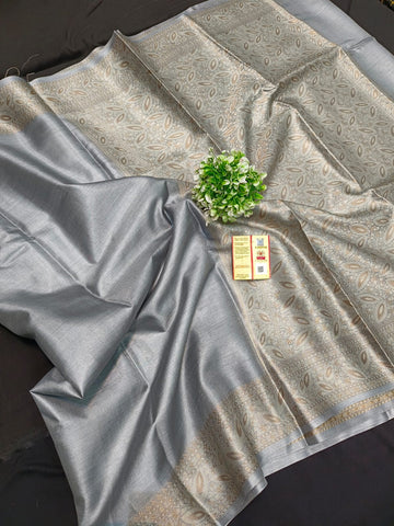 Pure tussar silk saree