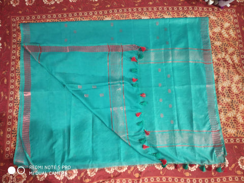 Soft silk buta saree