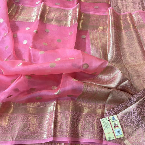 Kota organza banarsi border  saree