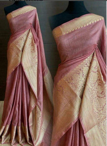 Organza Embroidry working saree