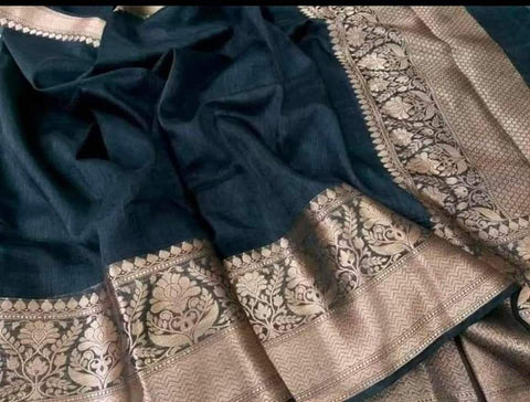 Organza Embroidry working saree