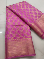 Kota organza banarsi border saree