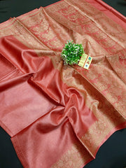 Pure tussar silk saree