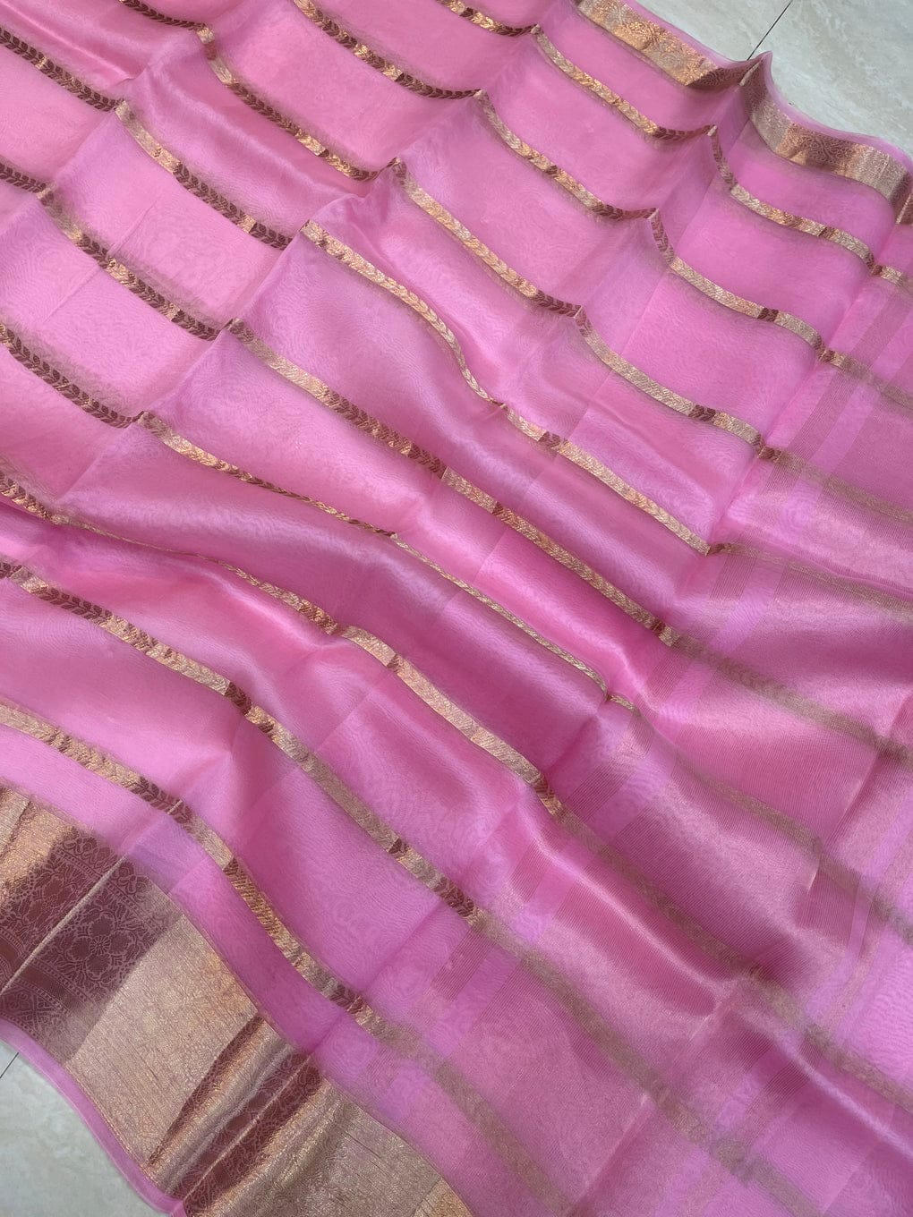 Organza saree