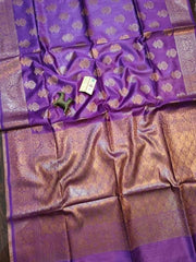 Banarasi katan buta saree