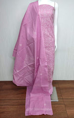 Kota mini checks embriodery suit