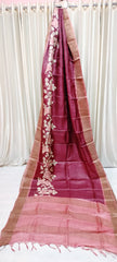 Tussar Silk Print Saree