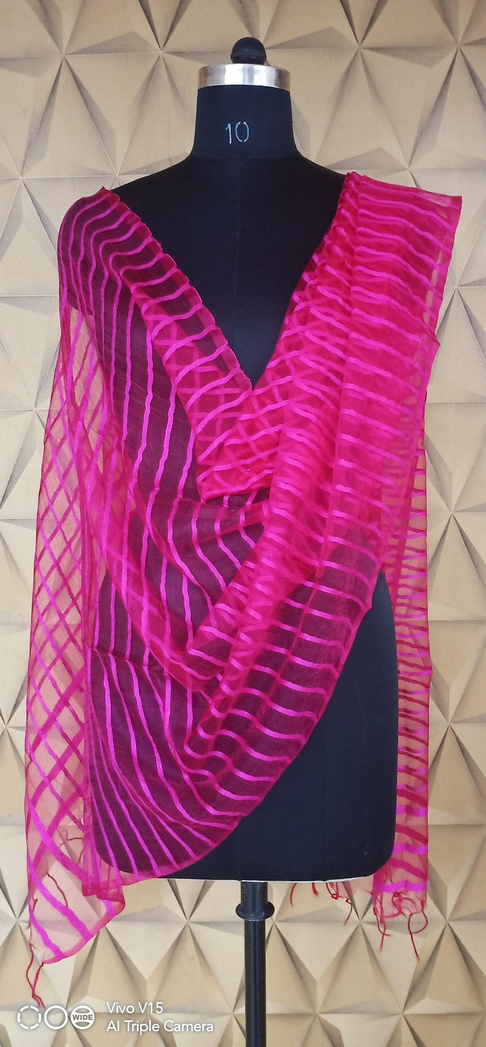 Tussar silk saree Orgenza duptta silkzon.in