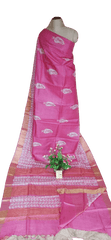 Pure Tussar Silk print saree
