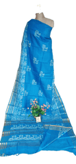 Pure Tussar Silk print saree