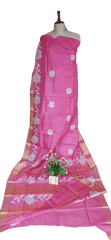 Pure Tussar Silk print saree