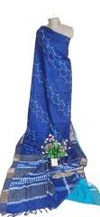 Pure Tussar Silk print saree