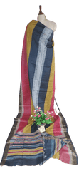 Pure Tussar Silk print saree