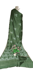 Pure Tussar Silk print saree