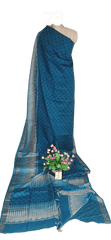 Pure Tussar Silk print saree
