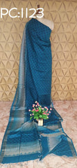 Pure Tussar Silk print saree