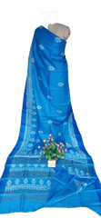Pure Tussar Silk print saree