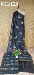 Pure Tussar Silk print saree