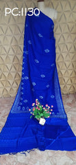 Pure Tussar Silk print saree