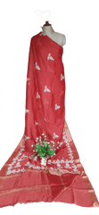 Pure Tussar Silk print saree