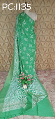 Pure Tussar Silk print saree