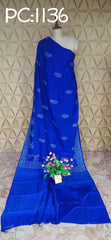 Pure Tussar Silk print saree