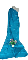 TUSSAR SILK PRINT SAREE