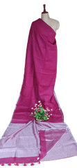 PURE LINEN SAREE SILK ZONE