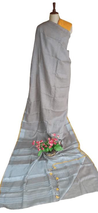 PURE LINEN SAREE SILK ZONE