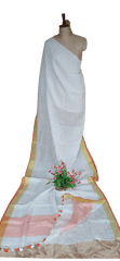 PURE LINEN SAREE SILK ZONE