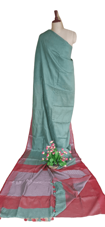 PURE LINEN SAREE SILK ZONE