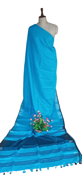 PURE LINEN SAREE SILK ZONE