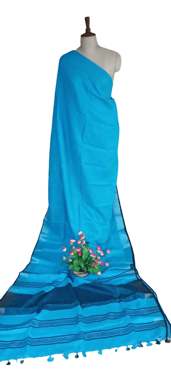 PURE LINEN SAREE SILK ZONE