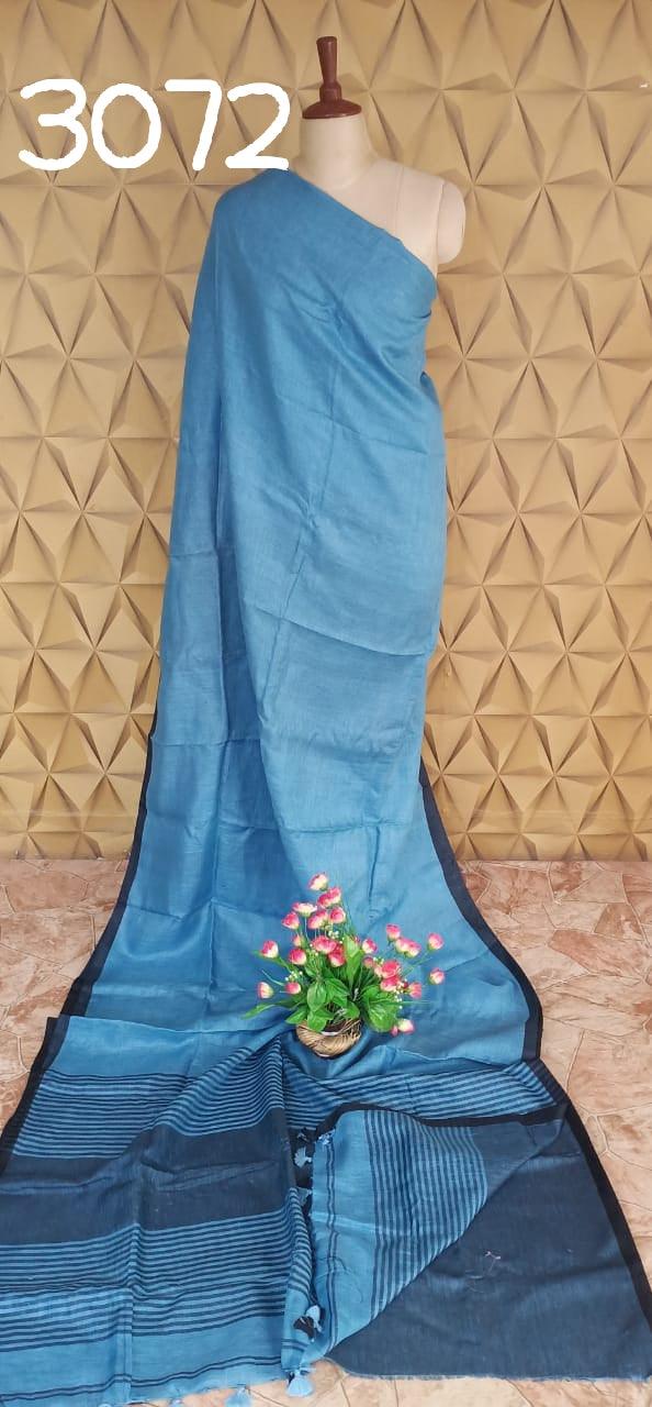 PURE LINEN SAREE SILK ZONE