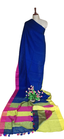 PURE LINEN SAREE SILK ZONE