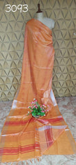 TISHU LINEN BUTA SAREE SILK ZONE